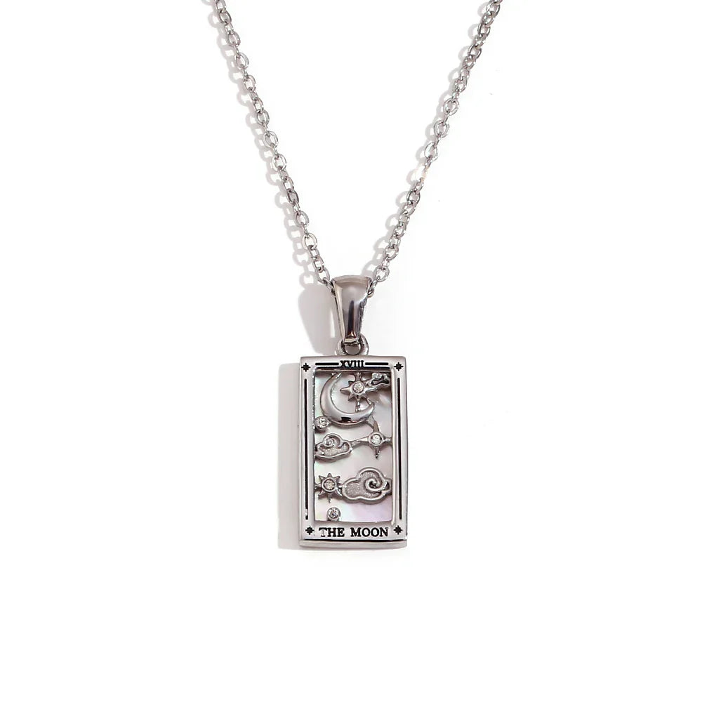 Collection of Necklaces Tarot (Plateado)