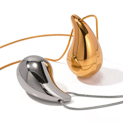 Drop Hailey Necklace (18K Gold Plated)