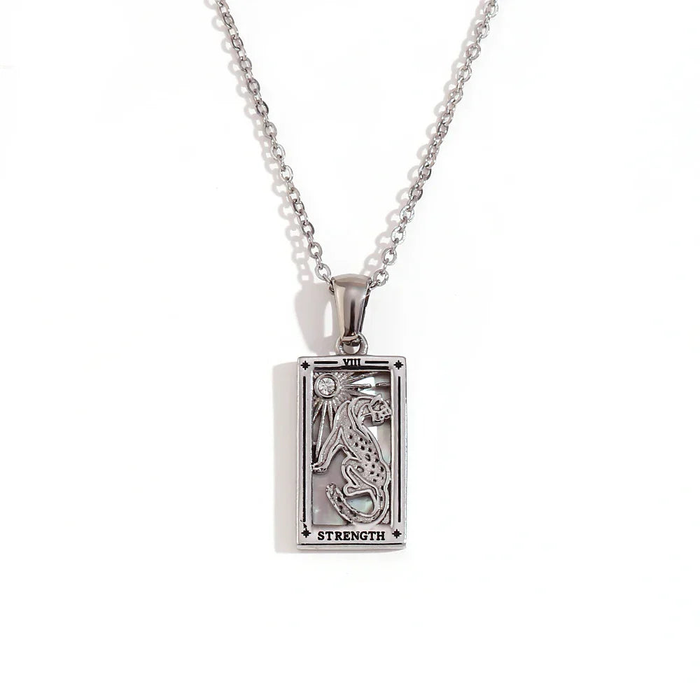 Collection of Necklaces Tarot (Plateado)