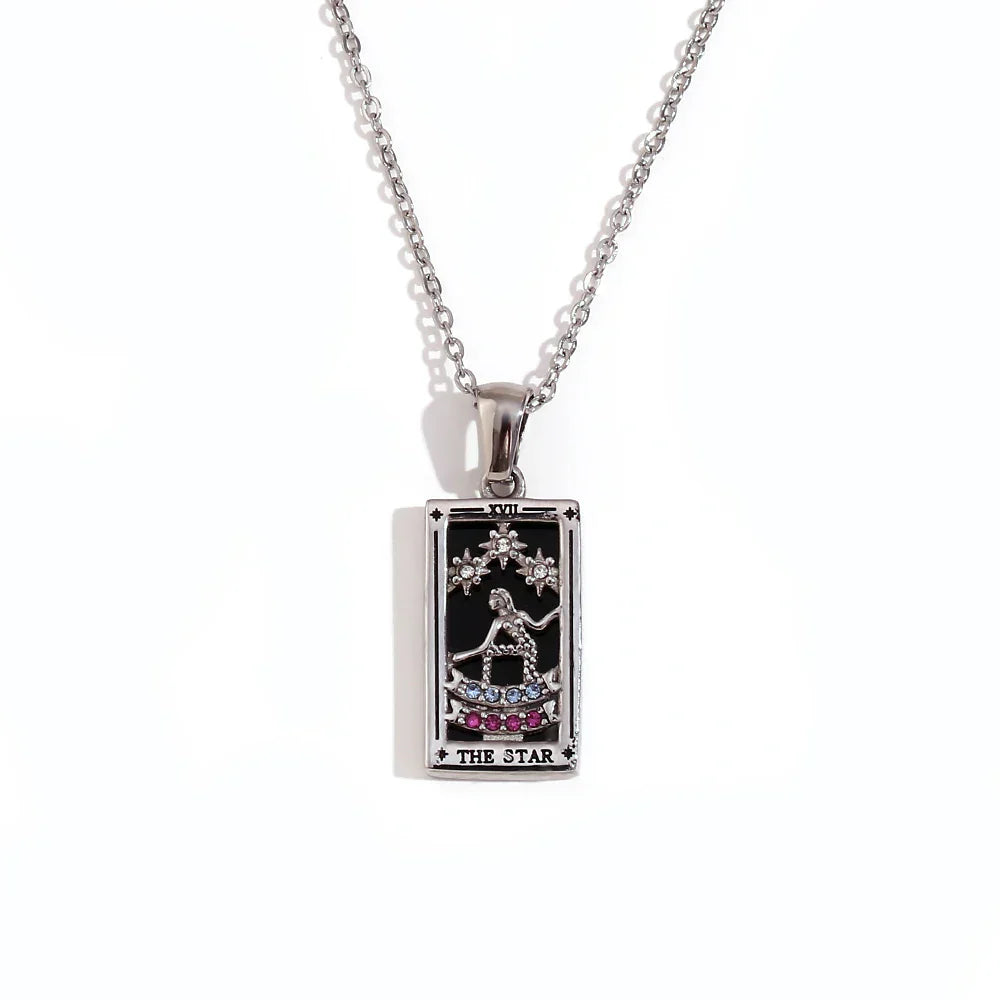 Collection of Necklaces Tarot (Plateado)