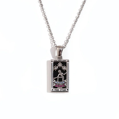 Collection of Necklaces Tarot (Plateado)