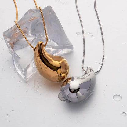 Drop Hailey Necklace (18K Gold Plated)