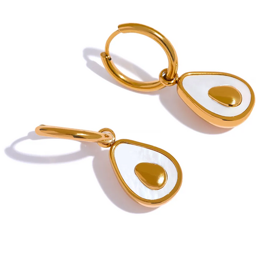 Aro Aguacate Earring (18K Gold Plated)