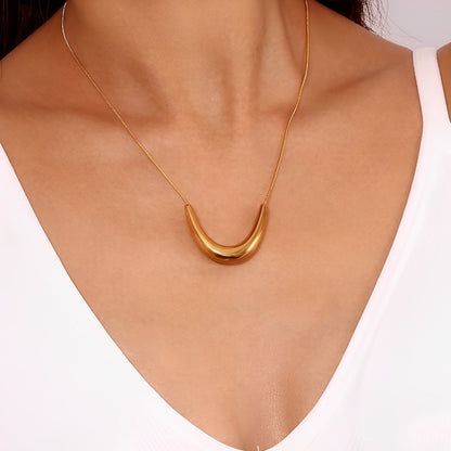 Smile Choker Cola of Ratón Necklace (18K Gold Plated)
