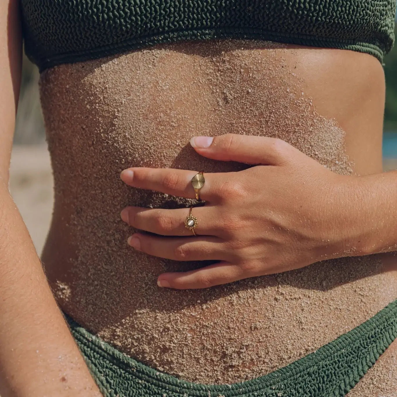 Sun Radiant Minimalist Ring (Gold Plated)