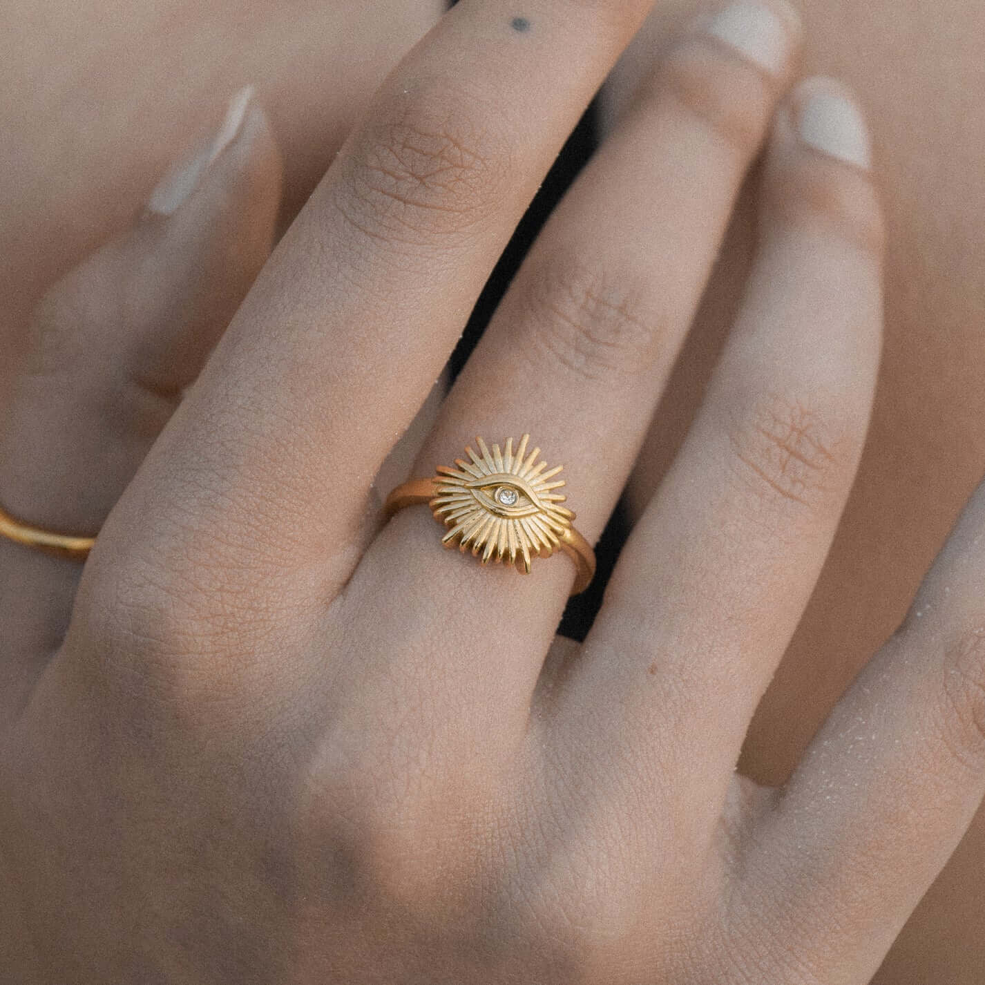 Occhio Ring (18K Gold Plated)