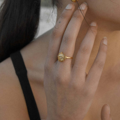 Occhio Ring (18K Gold Plated)