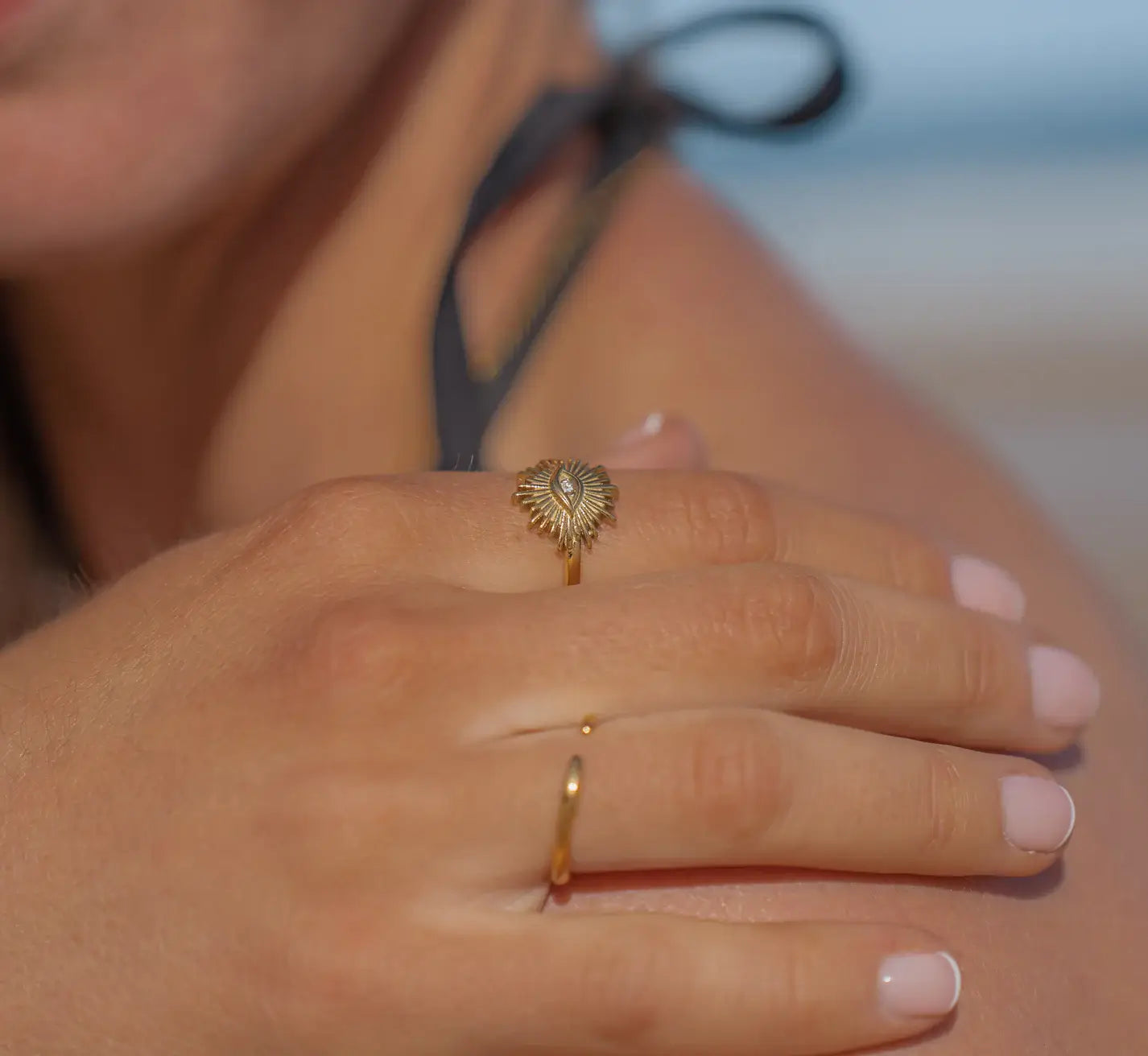 Occhio Ring (18K Gold Plated)