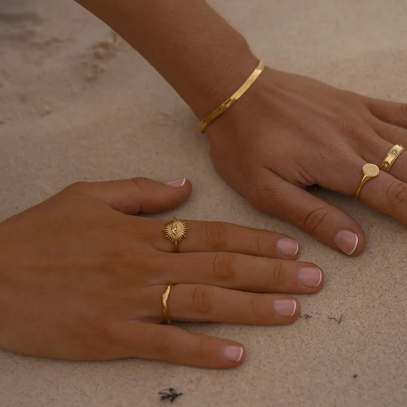 Occhio Ring (18K Gold Plated)