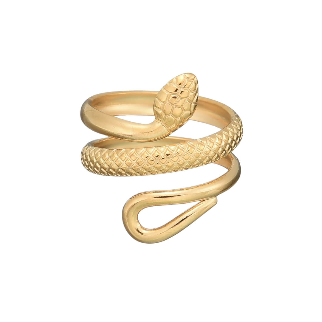 Serpent Ring (Gold Plated)