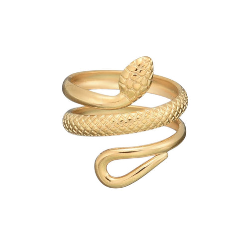 Serpent Ring (Gold Plated)