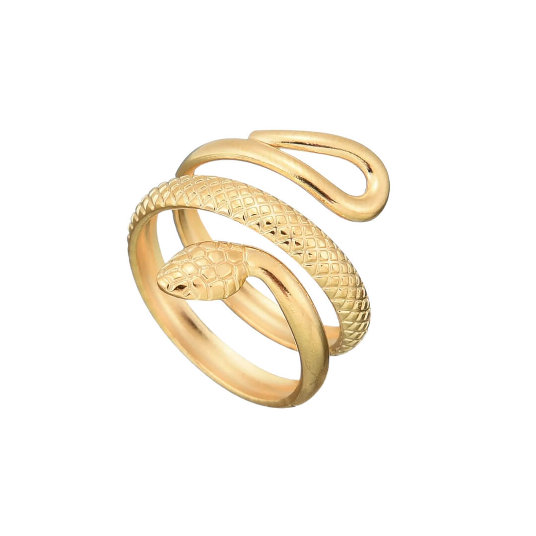 Serpent Ring (Gold Plated)