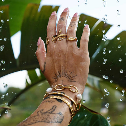Serpent Ring (Gold Plated)