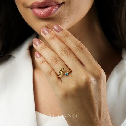 Zodíaco Ring (18K Gold Plated)
