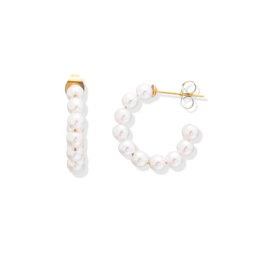 Aro of Pearl Earring (Gold Plated)