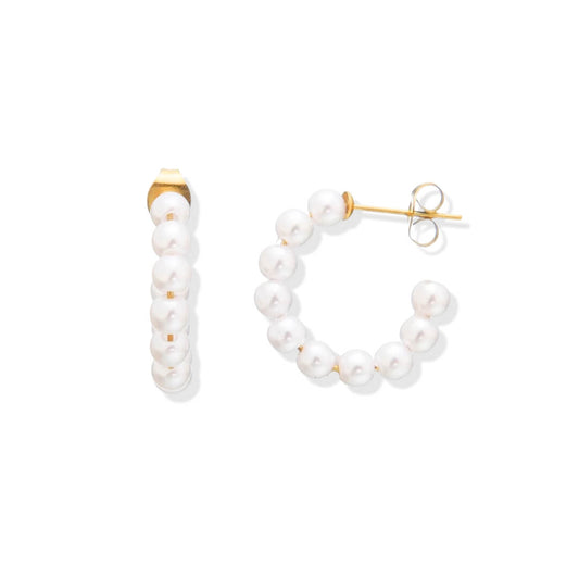 Aro of Pearl Earring (Gold Plated)