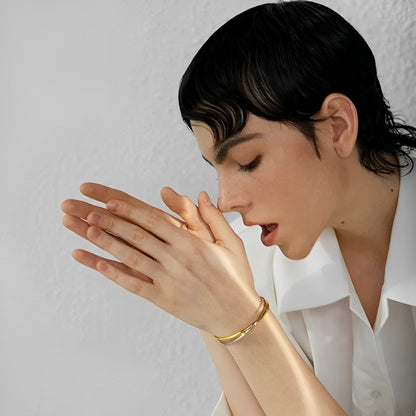 Double Contraste Verona Bracelet (18K Gold Plated)