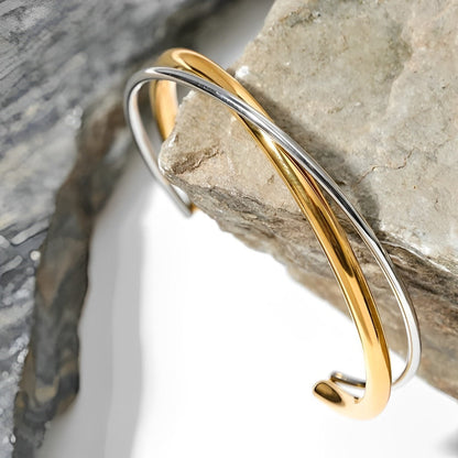 Double Contraste Verona Bracelet (18K Gold Plated)