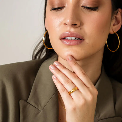 Aro Classic Earring (Gold Plated)