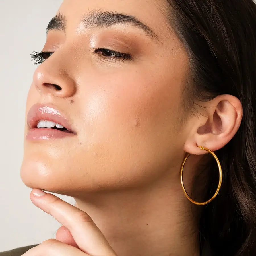 Aro Classic Earring (Gold Plated)