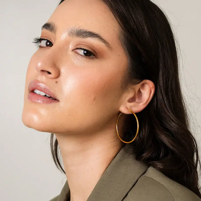 Aro Classic Earring (Gold Plated)