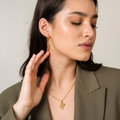 Aro Classic Earring (Gold Plated)