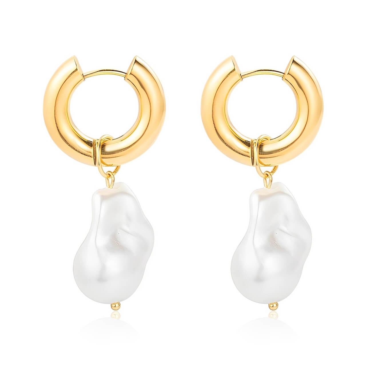 Aro Paola Pearl Earring (18K Gold Plated)