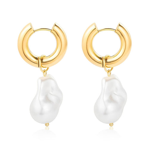 Aro Paola Pearl Earring (18K Gold Plated)