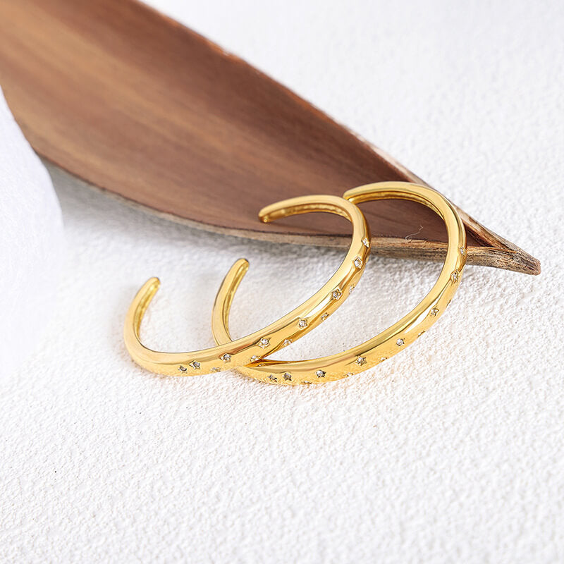 Brazalete Stella of Zirconia (18K Gold Plated)