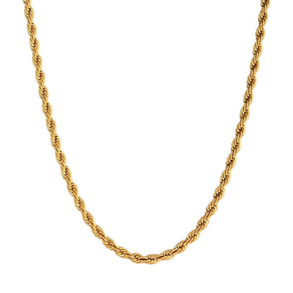 Cuerda Necklace (Gold Plated)