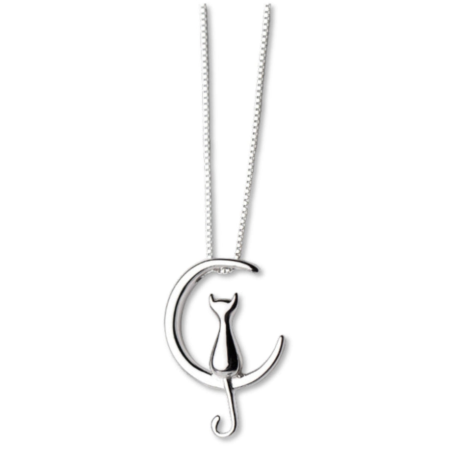 Gato Luna Necklace (Sterling Silver 925)