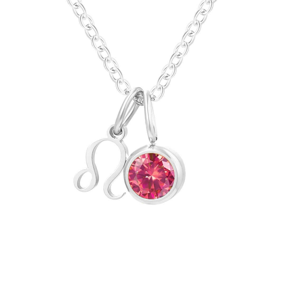 Signos with Stones of Nacimiento Necklace (18K Gold Plated)