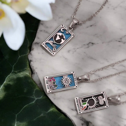 Collection of Necklaces Tarot (Plateado)
