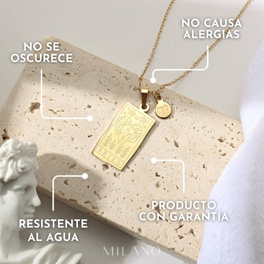 Collection Zodíaco - Necklaces with Pendants of the Signos del Zodíaco