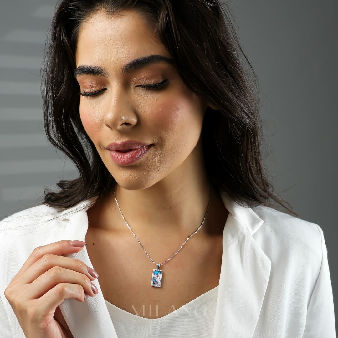Collection of Necklaces Tarot (Plateado)