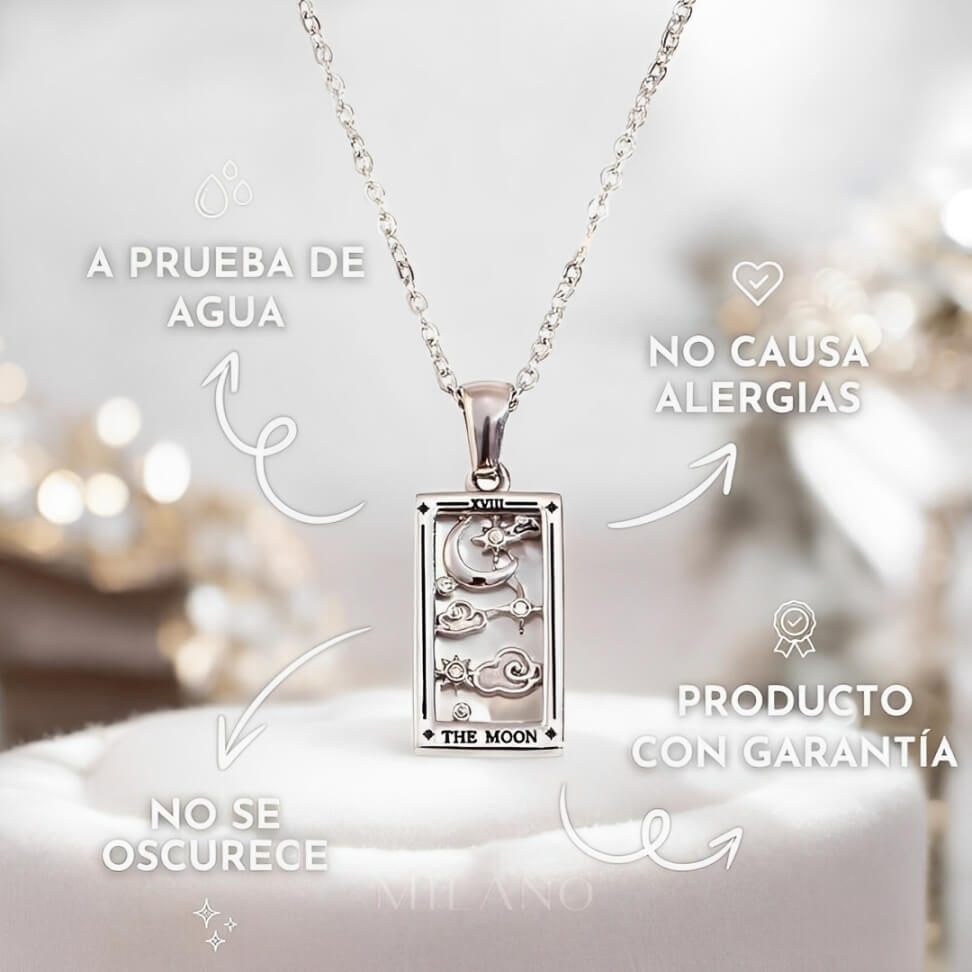 Collection of Necklaces Tarot (Plateado)