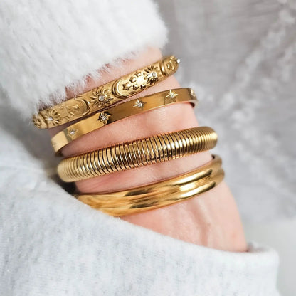 Minimalist Louise Zirconia Bracelet (18K Gold Plated)