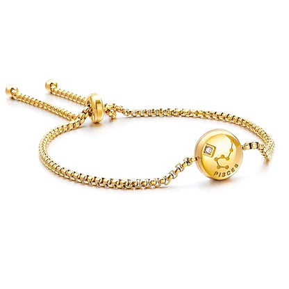 Zodíaco Bracelet (Gold Plated)