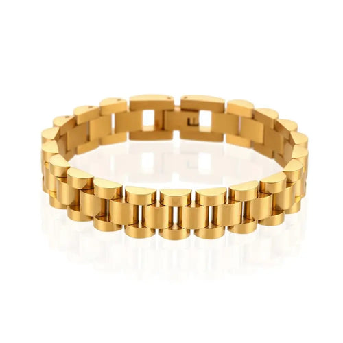 Links Bold Bracelet (Gold Plated)