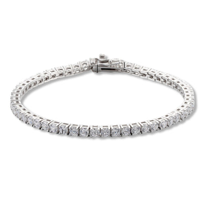 Riviera Luxury Zirconia Bracelet (Sterling Silver 925)