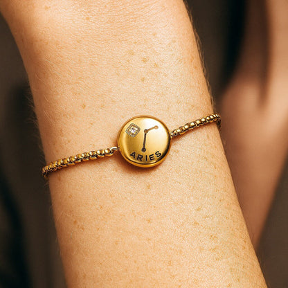 Zodíaco Bracelet (Gold Plated)