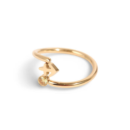 Zodíaco Ring (18K Gold Plated)