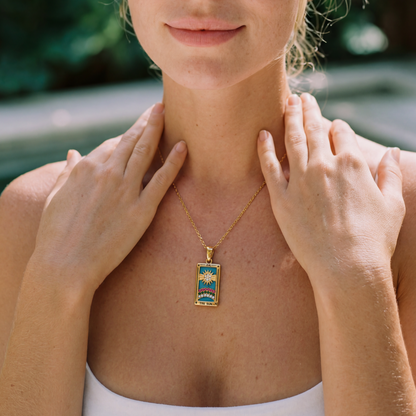 Collection Tarot - Necklaces with Pendants of the Cartas (18K Gold Plated)