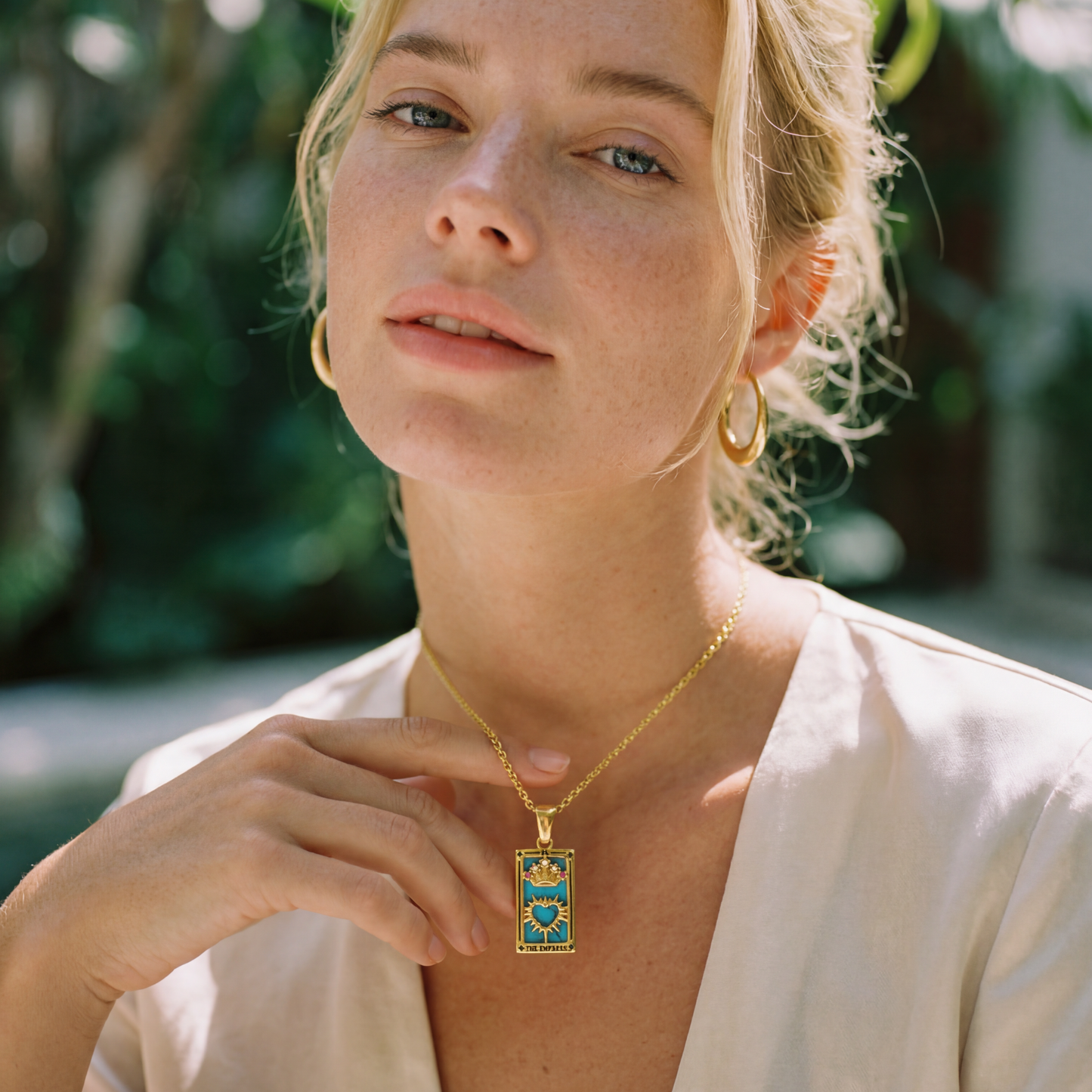 Collection Tarot - Necklaces with Pendants of the Cartas (18K Gold Plated)